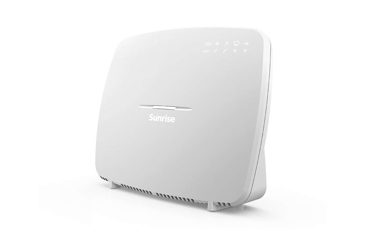 La nouvelle Sunrise Internet Box.