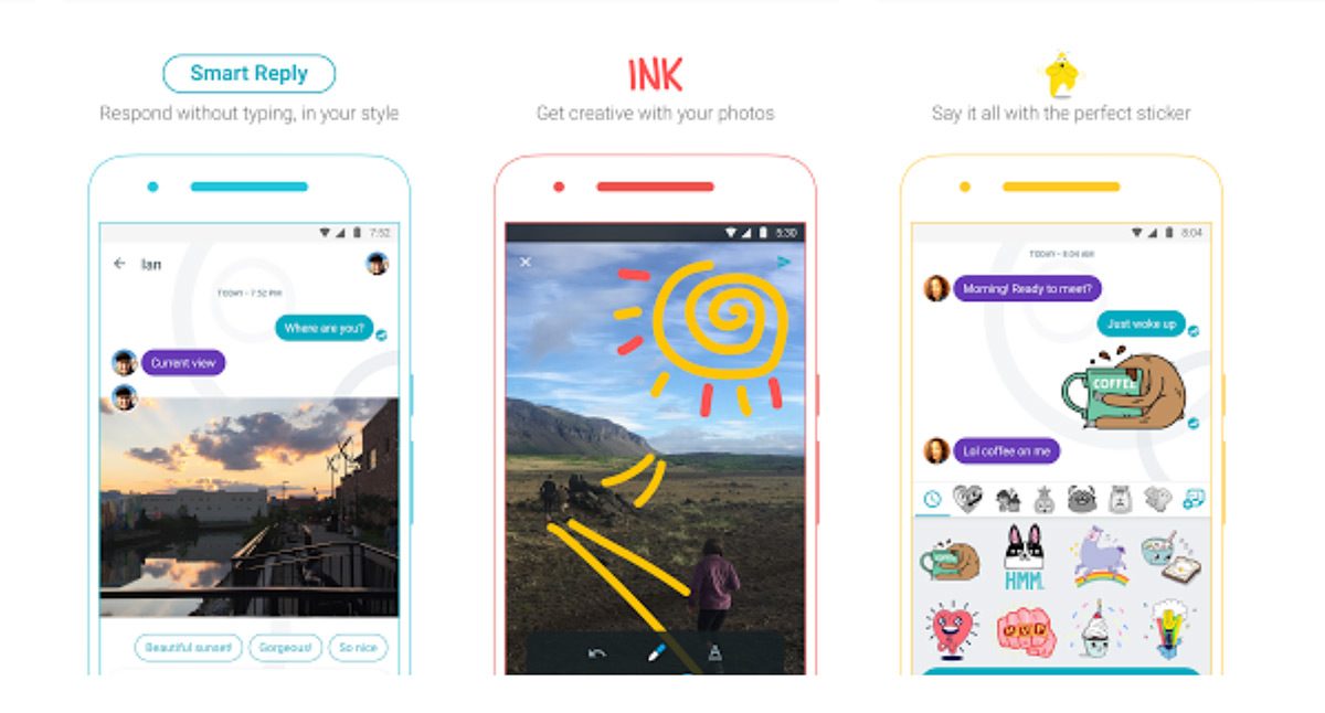 L'application Google «Allo».