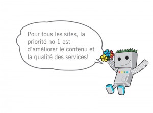 Panda: cette illustration, extraite d'un manuel de Google, est très claire en la matière...