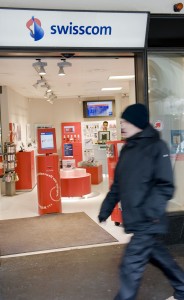 Un magasin Swisscom. Un magasin Swisscom.