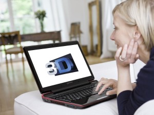 Le Toshina Qosmio 3D: un PC portable pour les joueurs. Le Toshina Qosmio 3D: un PC portable pour les joueurs.