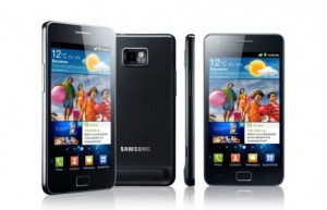Le Samsung Galaxy S II.