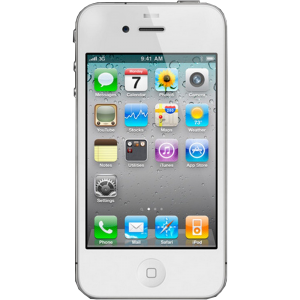 Un iPhone 4 blanc d'Apple. Un iPhone 4 blanc d'Apple.