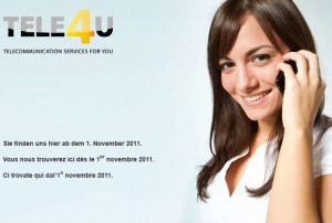 Tele2 devient Tele4U. Tele2 devient Tele4U.