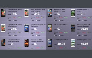 Prix suisse de l'iPhone 4S: les vertus du marché libre?