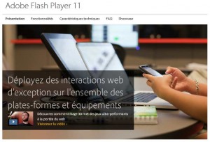Adobe Flash va se concentrer sur le HTML5.