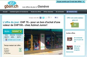 Le site Gbon.ch pour la région genevoise. Le site Gbon.ch pour la région genevoise.