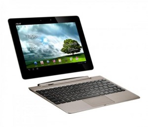 L'Asus Transformer Prime avec son processeur à quatre coeurs. L'Asus Transformer Prime avec son processeur à quatre coeurs.
