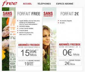 Les tarifs révolutionnaires de Free Mobile... Les tarifs révolutionnaires de Free Mobile...