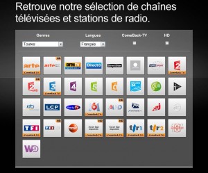 Les chaînes en français de Sunrise TV. Les chaînes en français de Sunrise TV.