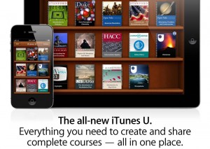 Le service iTunes U d'Apple.