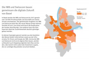 Fibre optique à Bâle: la coopération IWB-Swisscom. Fibre optique à Bâle: la coopération IWB-Swisscom.
