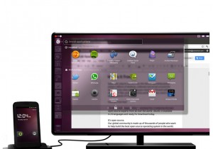 Le smartphone Android qui se transforme en PC sous Ubuntu. Le smartphone Android qui se transforme en PC sous Ubuntu.