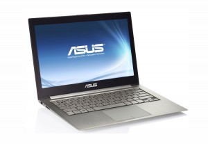 L'Asus Zenbook 13 pouces. L'Asus Zenbook 13 pouces.