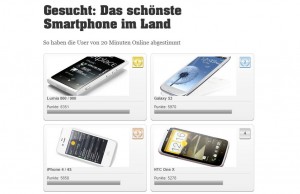 Le plus beau smartphone? Le sondage de 20 Minuten. Le plus beau smartphone? Le sondage de 20 Minuten.