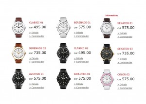 La montre d'urgence Limmex. La montre d'urgence Limmex.
