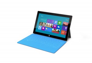 La tablette Surface de Microsoft.