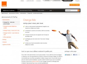Orange Me sur le nouveau site de l'opérateur. Orange Me sur le nouveau site de l'opérateur.