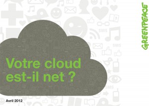 Le nuage, gros consommateur d'énergie. Le nuage, gros consommateur d'énergie.