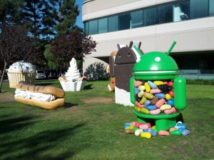 Les versions d'Android par Hugo Barra, Google.