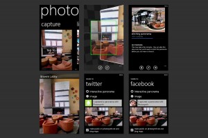 L'application Photosynth de Microsoft. L'application Photosynth de Microsoft.