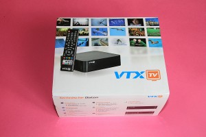 Le nouveau boîtier VTX TV. Le nouveau boîtier VTX TV.
