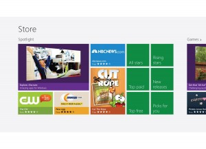 Le nouveau Windows Store. Le nouveau Windows Store.