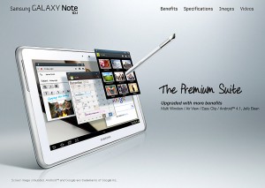 Samsung: bientôt le roi des tablettes? Samsung: bientôt le roi des tablettes?
