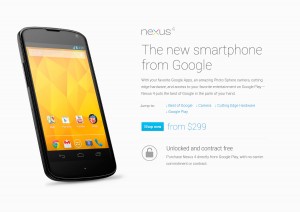 Le Nexus 4 de Google doit terroriser les opérateurs... Le Nexus 4 de Google doit terroriser les opérateurs...