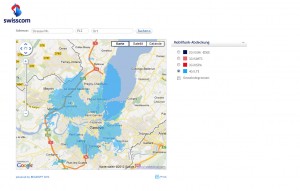 Le réseau 4G / LTE de Swisscom à Genève. Le réseau 4G / LTE de Swisscom à Genève.