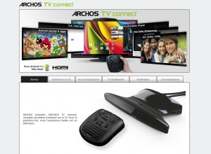 Avec l'Archos TV Connect: Android sur sa TV pour 129 euros. Avec l'Archos TV Connect: Android sur sa TV pour 129 euros.