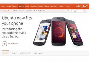Un smartphone Ubuntu au CES.