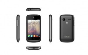 Le ZTE Open sous Firefox OS. Le ZTE Open sous Firefox OS.