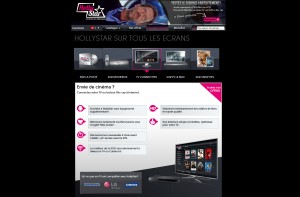 Holly Star est disponible sur les TV connectées de Samsung, LG et Panasonic. Holly Star est disponible sur les TV connectées de Samsung, LG et Panasonic.