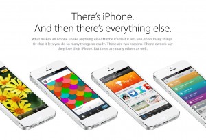 Apple souligne, à juste titre, certains points forts de l'iPhone 5, mais oublie quelques "détails"... Apple souligne, à juste titre, certains points forts de l'iPhone 5, mais oublie quelques "détails"...