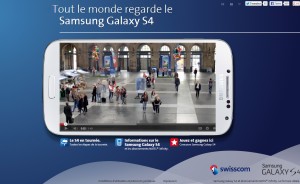 Samsung Galaxy S4: la vidéo de Swisscom qui buzze sur internet!.