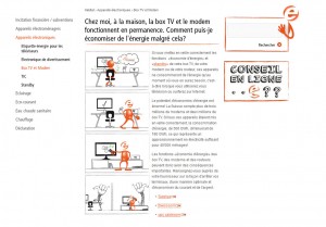 L'OFEN veut faire baisser la consommation des décodeurs... L'OFEN veut faire baisser la consommation des décodeurs...