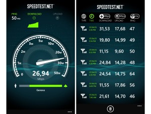 4G / LTE Sunrise: 32 Mbits/sec avec un profil compatible. 4G / LTE Sunrise: 32 Mbits/sec avec un profil compatible.