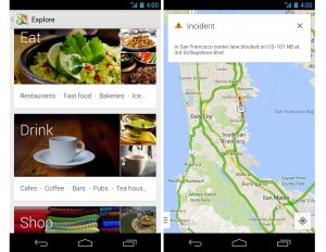 Google Maps pour Android fait peau neuve. Google Maps pour Android fait peau neuve.