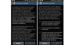 Mise en marche de l'assistant sécurité du Samsung Galaxy S4. Mise en marche de l'assistant sécurité du Samsung Galaxy S4.