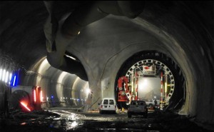 Le tunnel de base du Ceneri. Le tunnel de base du Ceneri.
