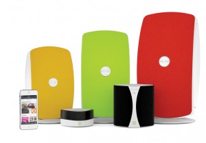 La famille Jongo de Pure: pour la musique en wi-fi partout. La famille Jongo de Pure: pour la musique en wi-fi partout.