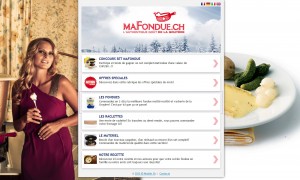 Commander sa fondue sur internet, c'est bien. Sur mobile, c'est mieux encore!