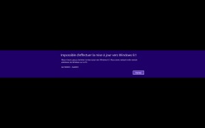 Une installation de Windows 8.1 qui s'est mal terminée après le passage en veille d'un Dell.... Une installation de Windows 8.1 qui s'est mal terminée après le passage en veille d'un Dell....