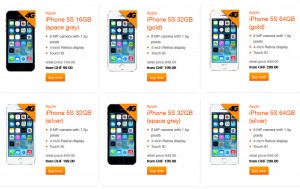 iPhone 5S en Suisse: quelques prix déjà chez Orange, toujours très réactif. iPhone 5S en Suisse: quelques prix déjà chez Orange, toujours très réactif.