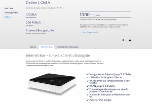 Un nouveau modem/routeur Swiscom pour le Gigabit internet. Un nouveau modem/routeur Swiscom pour le Gigabit internet.