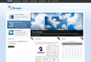 Le site de DL Groupe. Le site de DL Groupe.
