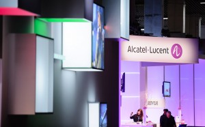 Le stand du Groupe Alcatel-Lucent au Mobile World Congress de Barcelone. Le stand du Groupe Alcatel-Lucent au Mobile World Congress de Barcelone.