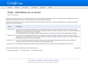 Nouvelle panne mondiale pour Google.