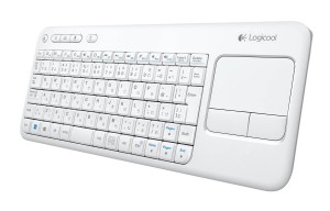 Le Logitech Wireless Touch Keyboard K400 possède un pavé tactile. Test.